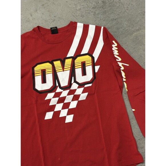 OVO Drake Racing long sleeve shirt with big graphics all over - Picture 2 of 4